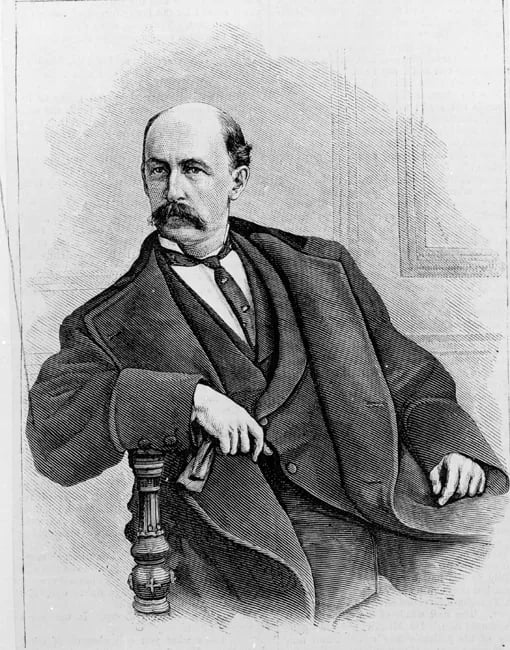 Porträt von Daniel Henry Chamberlain (1835–1907) – Gedenkseite