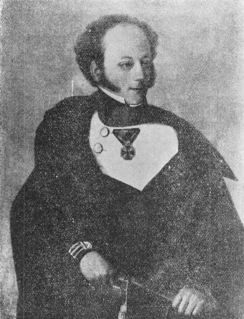Porträt von Ferenc Maderspach (1793–1849) – Gedenkseite