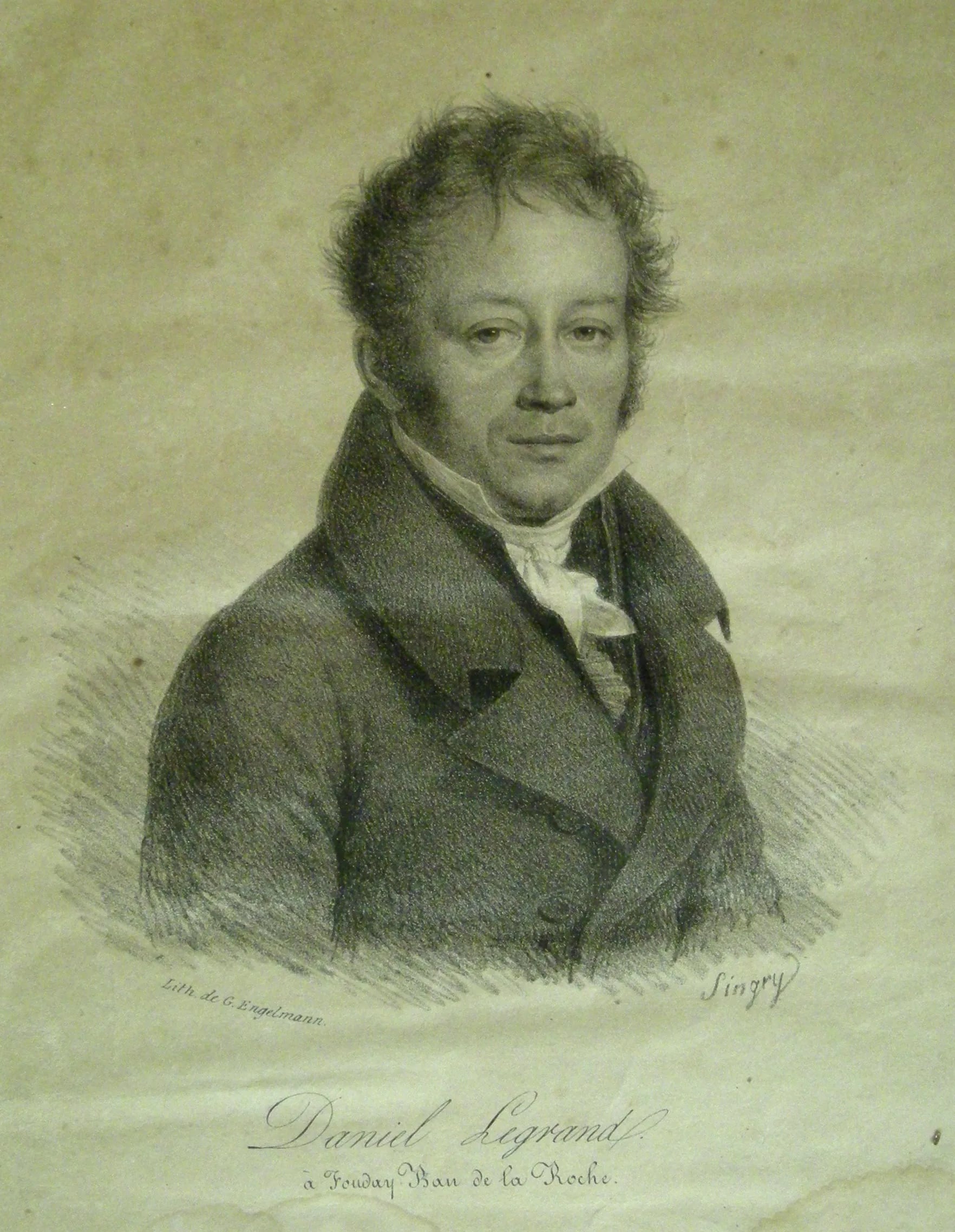 Portrait of Daniel Legrand (1783–1859) – memorial page