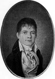 Porträt von Heinrich Hössli (1784–1864) – Gedenkseite