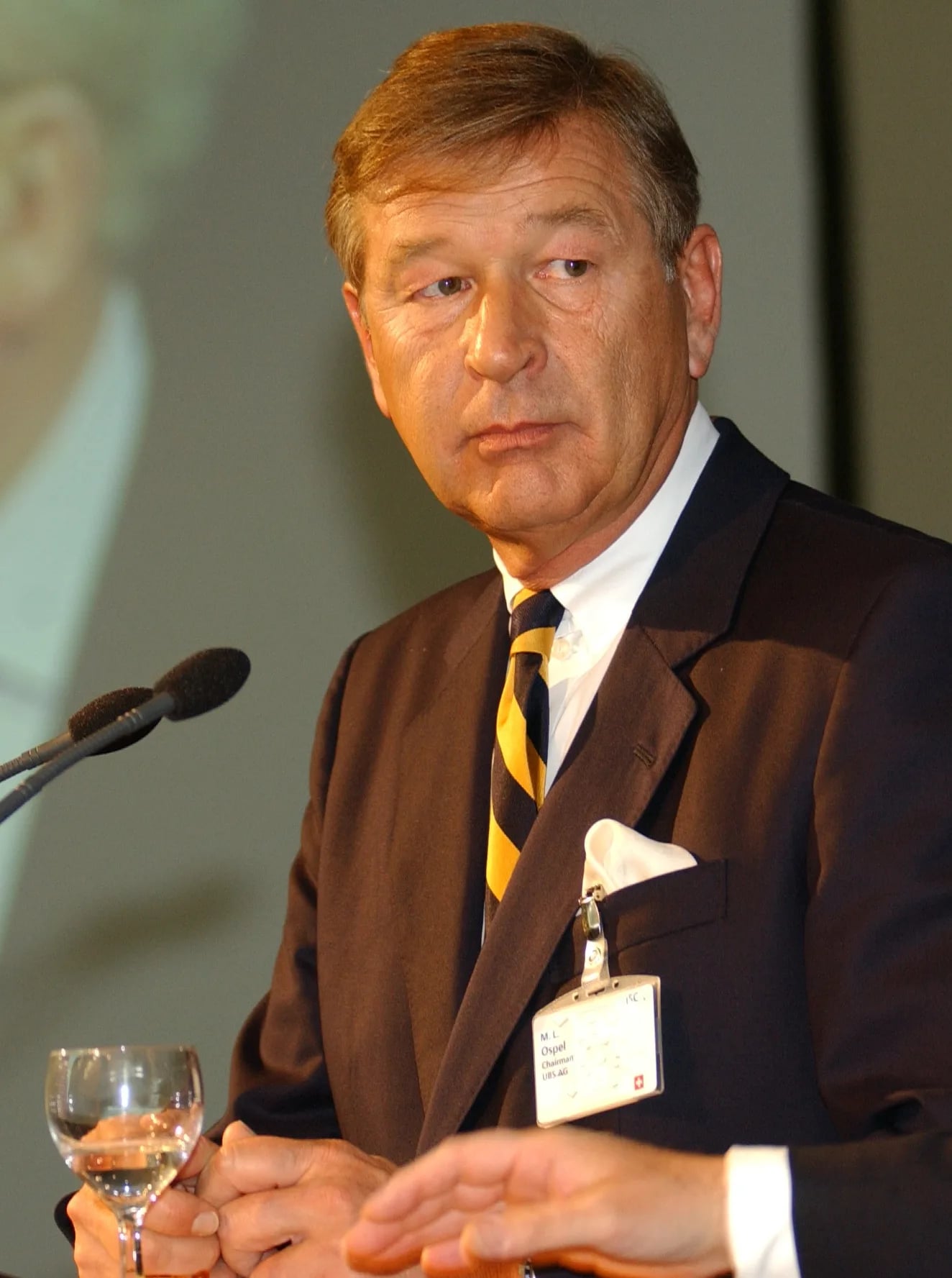 Porträt von Marcel Ospel (1950–2020) – Gedenkseite