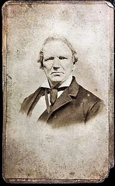 Portrait of Robert J. Cross (1803–1873) – memorial page