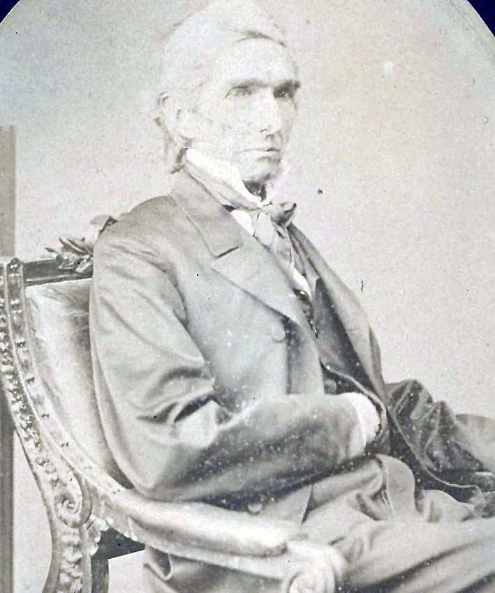 Porträt von Daniel Polsley (1803–1877) – Gedenkseite