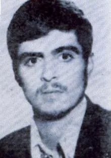 Porträt von Morteza Vaezi (1954–1977) – Gedenkseite