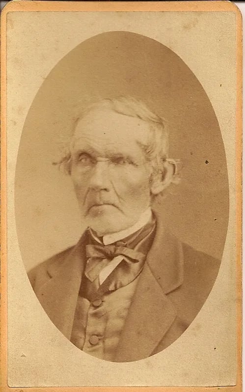 Porträt von Thomas Greene (1797–1877) – Gedenkseite