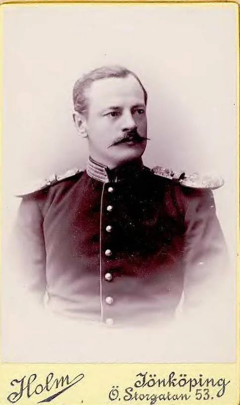 Portrait of Axel Philip von Otter (1851–1934) – memorial page