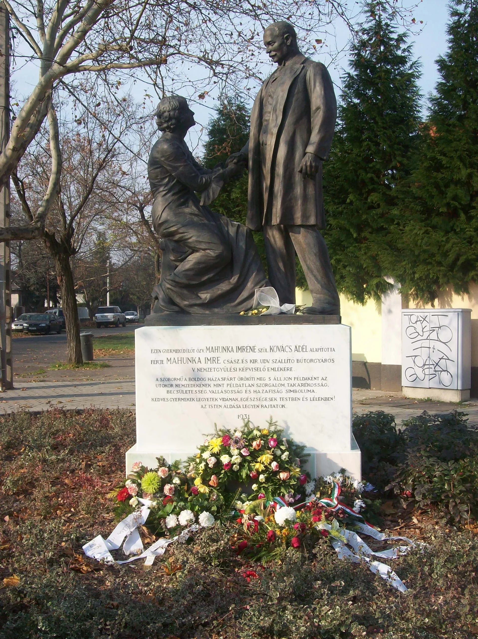 Portrait of Imre Mahunka (1859–1923) – memorial page