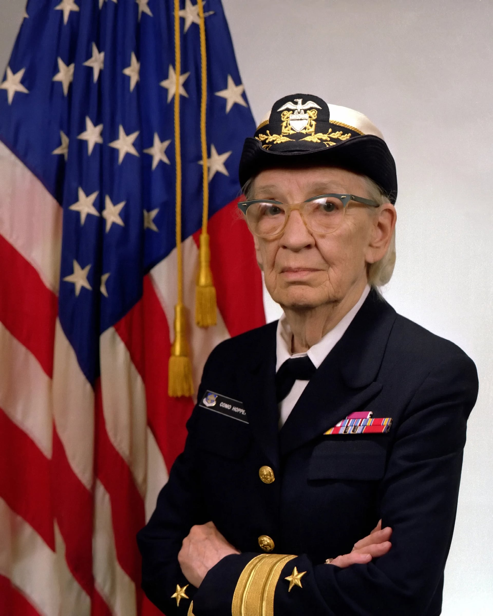 Porträt von Grace Hopper (1906–1992) – Gedenkseite