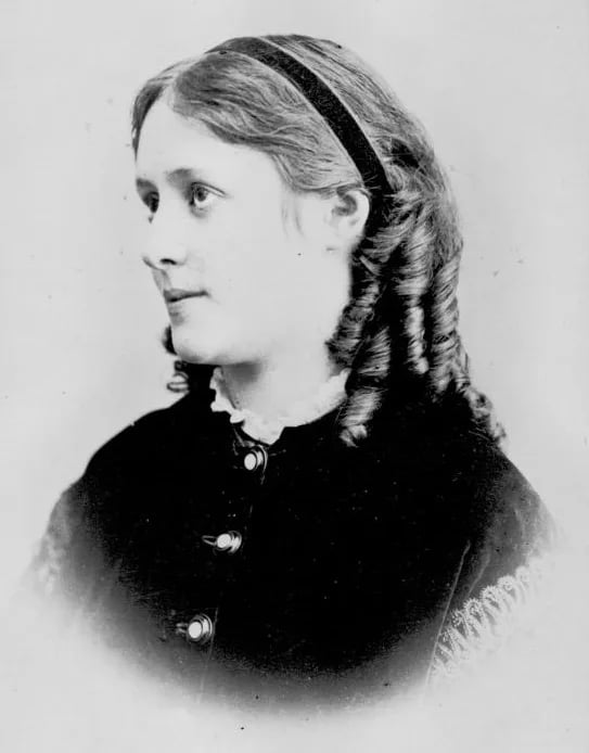 Porträt von Jószefa Ellinger (1852–1920) – Gedenkseite