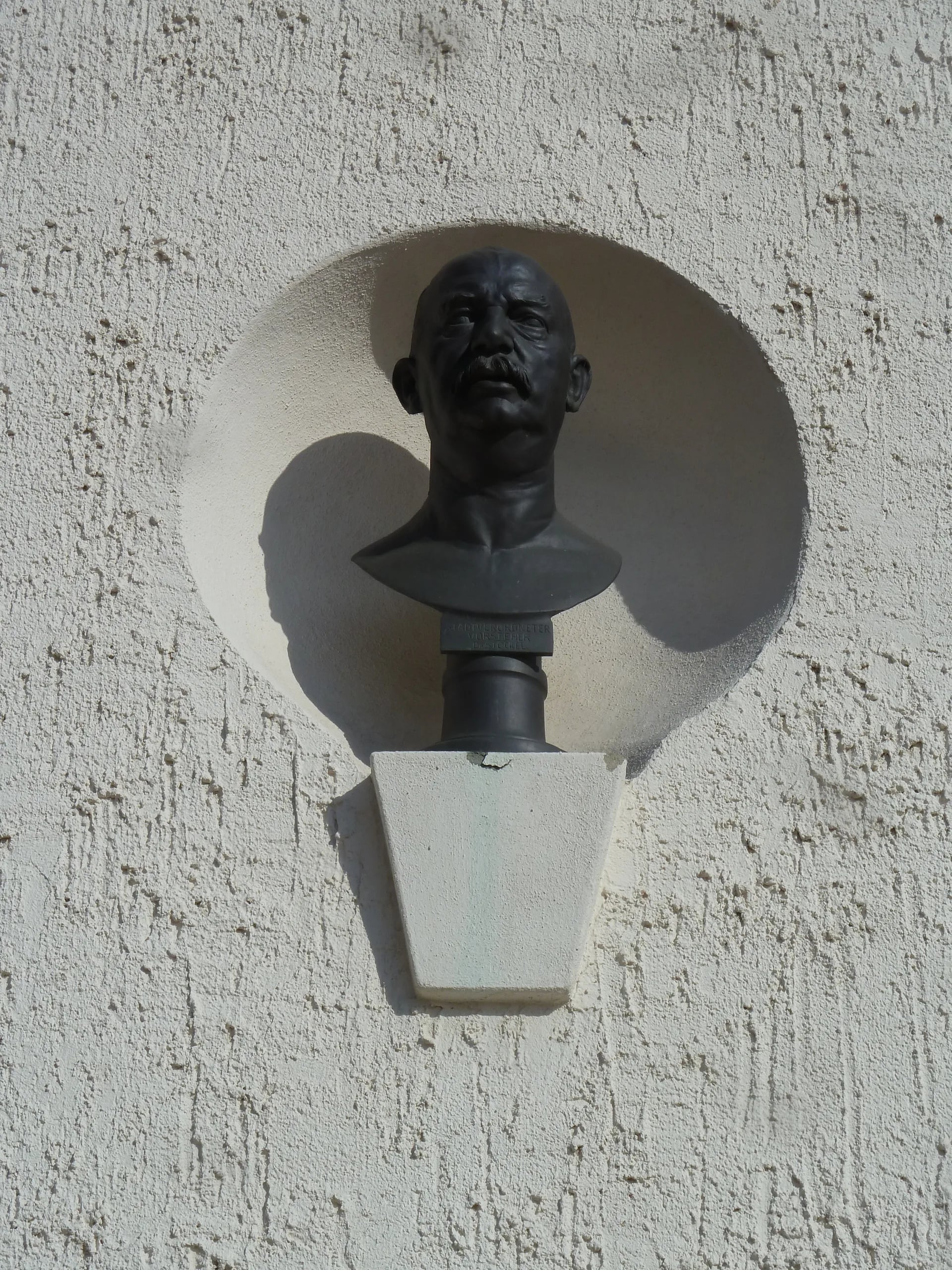 Porträt von Johannes Georg Stöckel (1855–1923) – Gedenkseite
