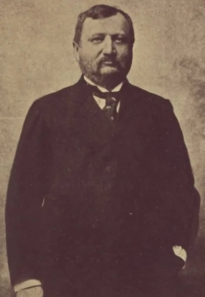 Portrait of Pál Mandel (1839–1908) – memorial page
