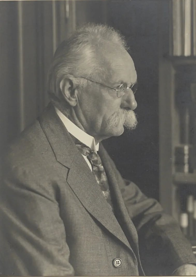 Porträt von Friedrich Ris (1867–1931) – Gedenkseite