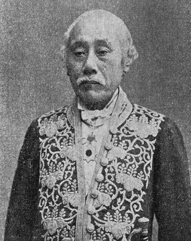 Portrait of Nobuatsu Nagatani (1818–1902) – memorial page