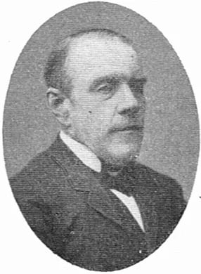 Porträt von Axel Gabriel Bergsten (1832–1912) – Gedenkseite