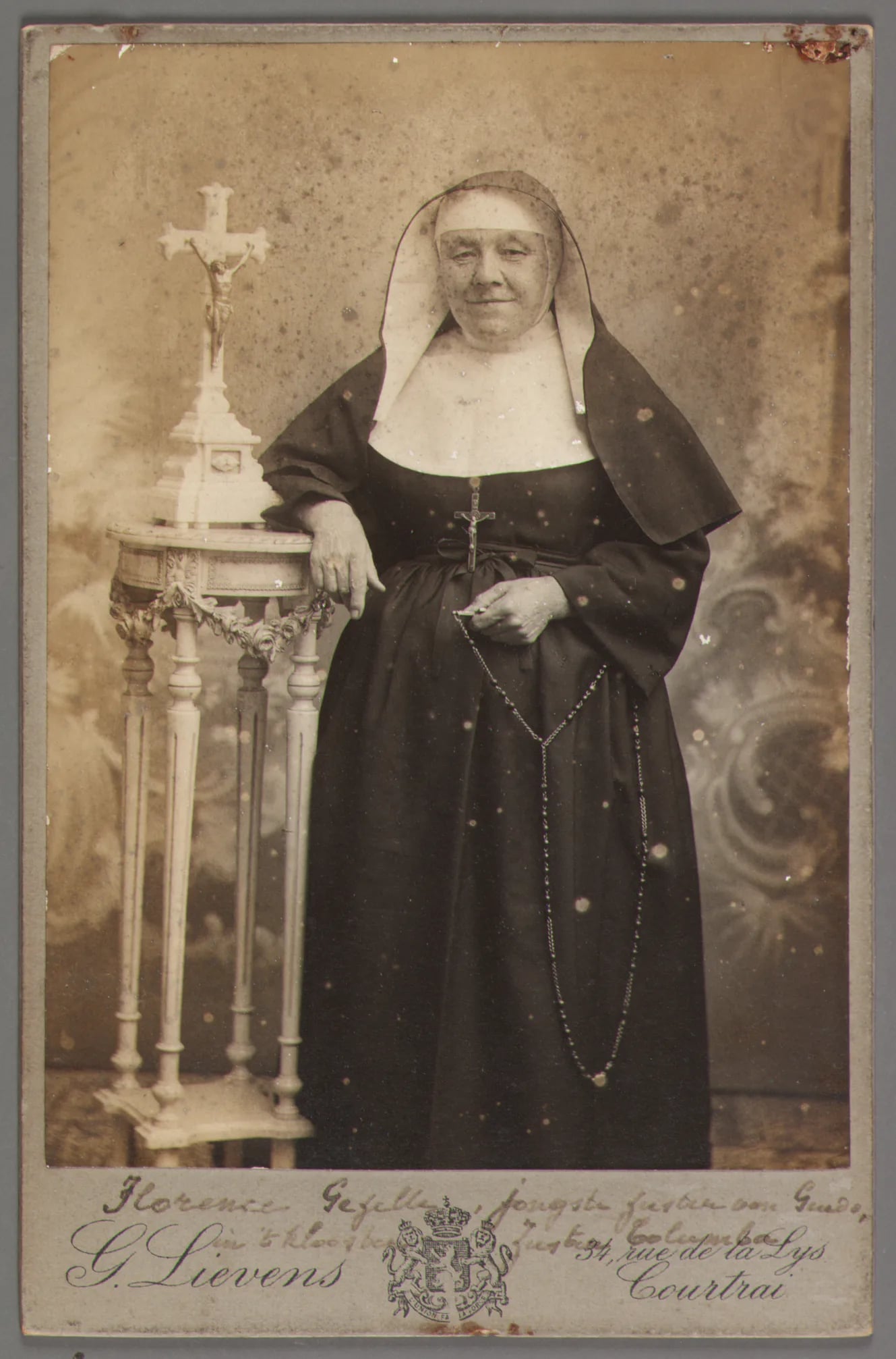 Portrait of Florence Gezelle (1847–1917) – memorial page