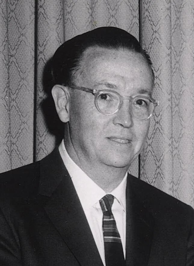 Portrait of James T. Ramey (1914–2010) – memorial page