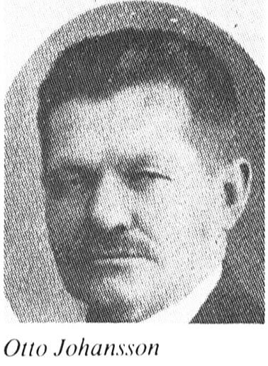 Porträt von Otto Johansson (1869–1932) – Gedenkseite