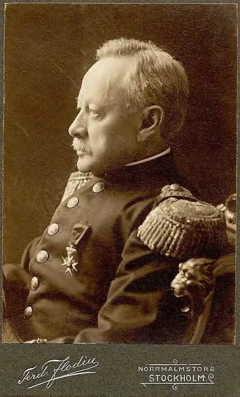 Portrait of Gustaf Malcolm Hamilton (1826–1914) – memorial page