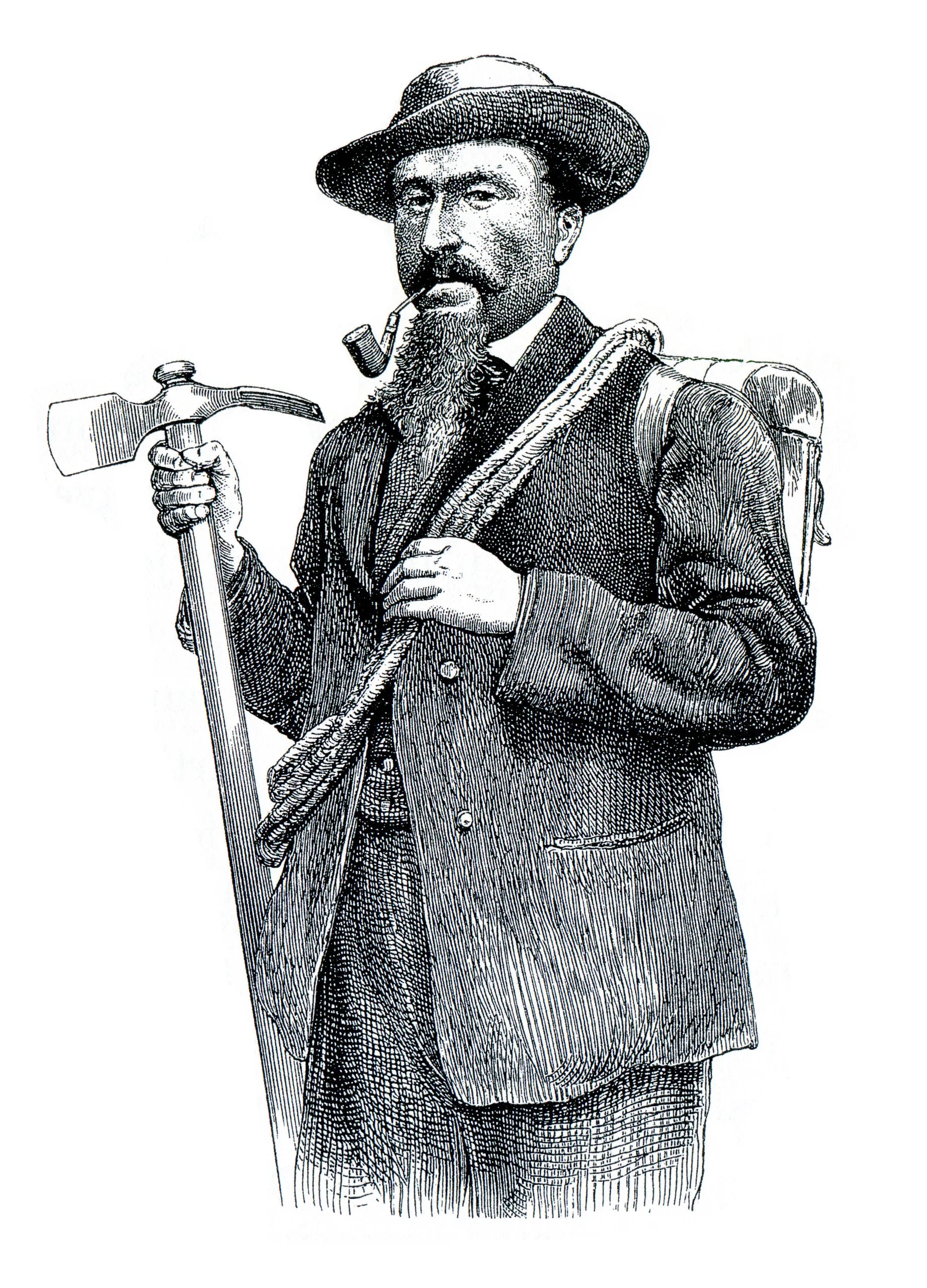 Porträt von Michel Croz (1830–1865) – Gedenkseite