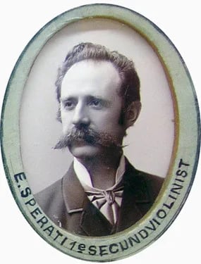Portrait of Emanuel Sperati (1850–1913) – memorial page