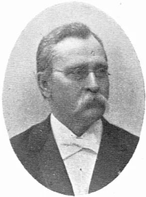 Porträt von Frans August Broberg (1835–1916) – Gedenkseite