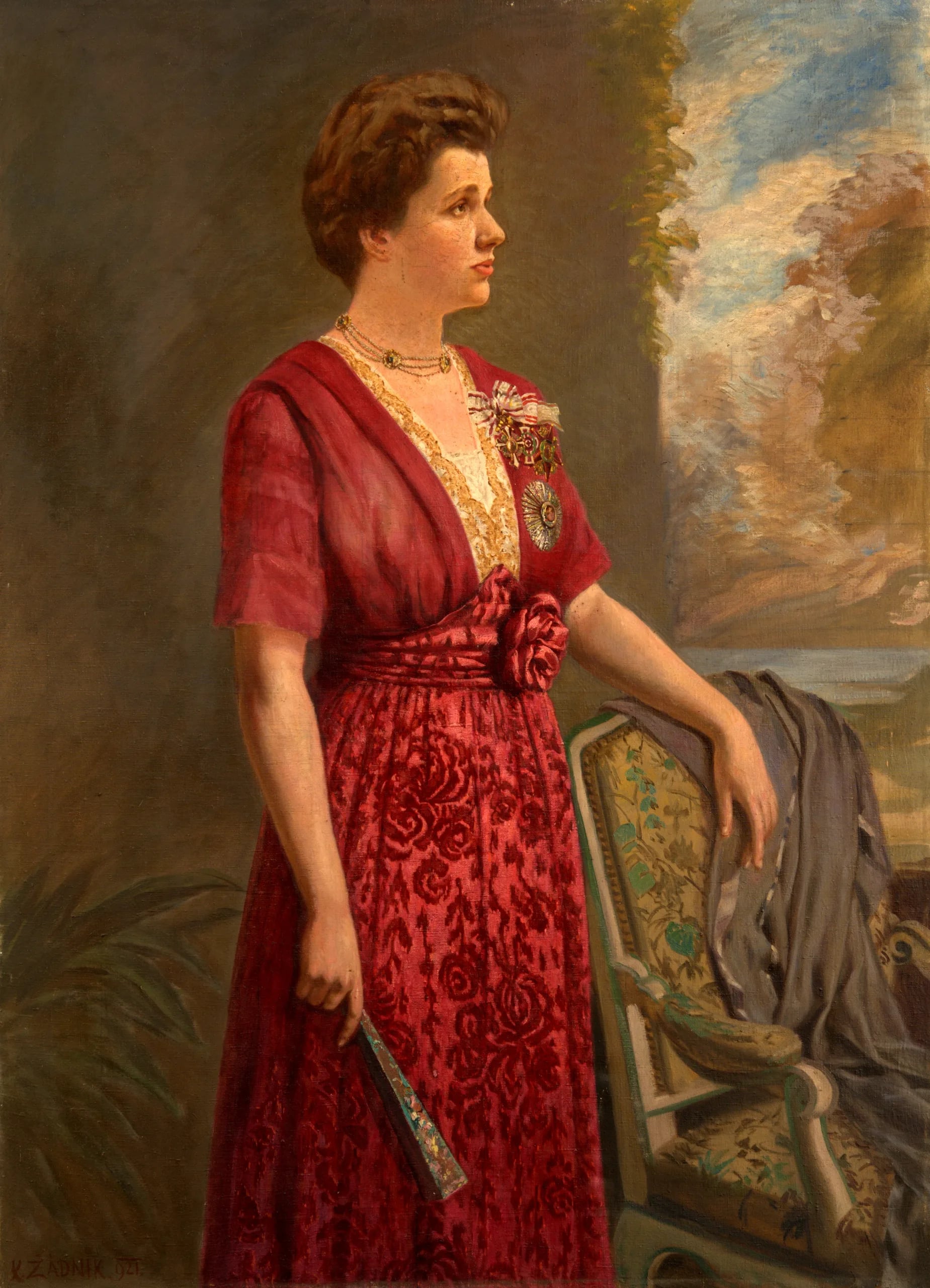Portrait of Frieda Zwiedinek von Südenhorst (1866–1945) – memorial page