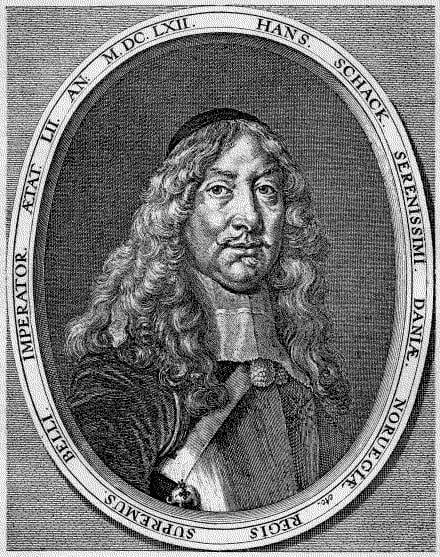 Porträt von Albrecht Christoph von Quast (1613–1669) – Gedenkseite