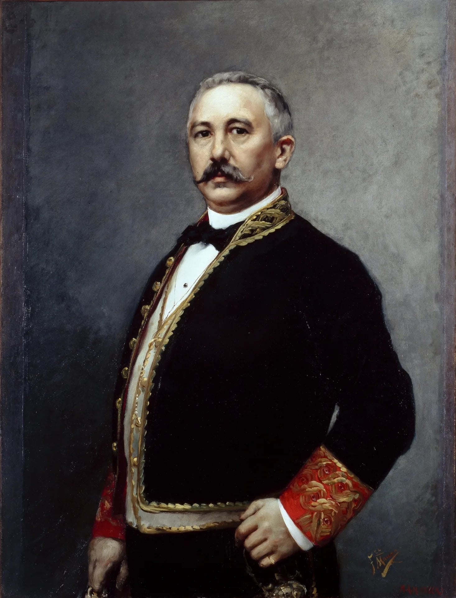 Porträt von Germán Gamazo (1840–1901) – Gedenkseite