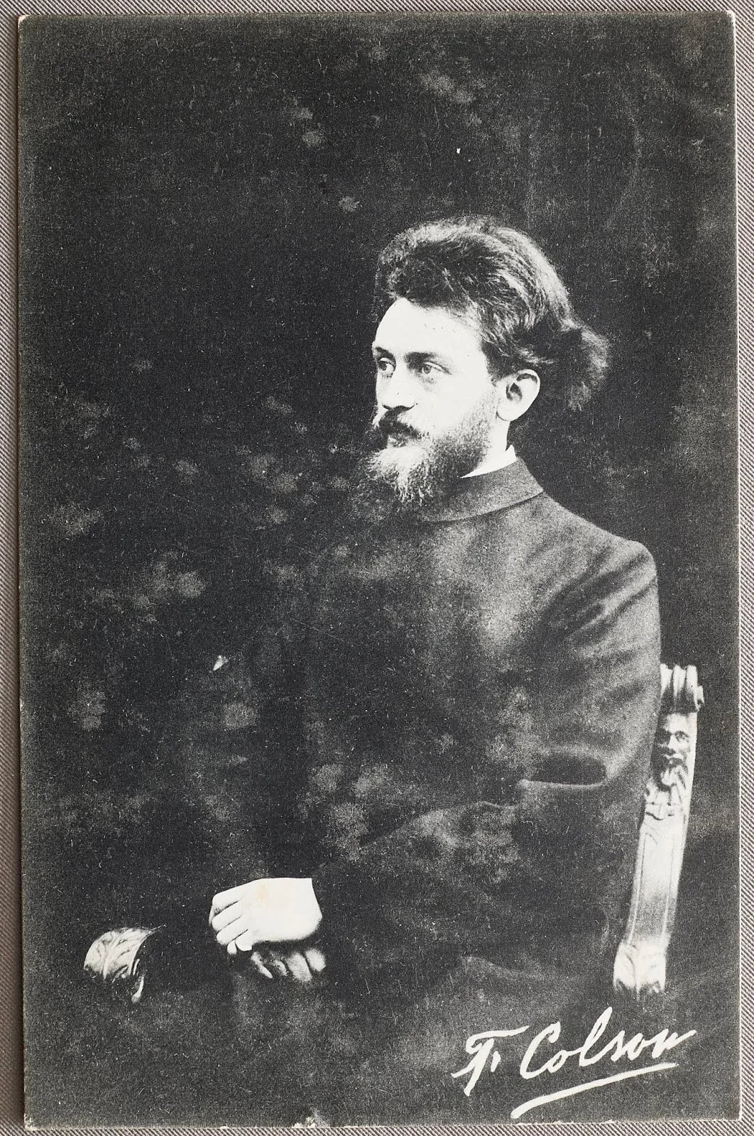Porträt von François Colson (1878–1911) – Gedenkseite