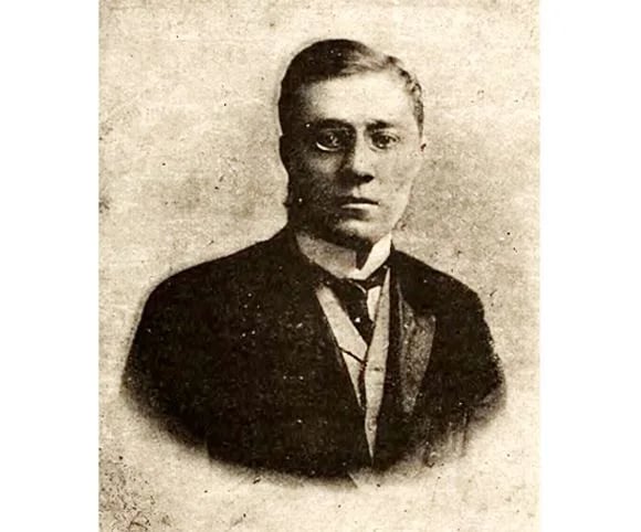 Porträt von Aleksander Skarbek (1874–1922) – Gedenkseite