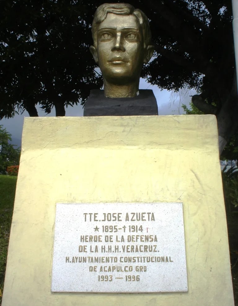 Porträt von José Azueta (1895–1914) – Gedenkseite