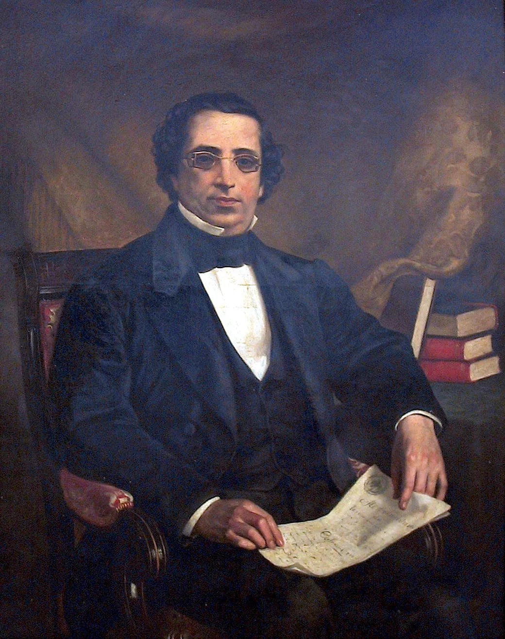 Porträt von José María Lafragua (1813–1875) – Gedenkseite