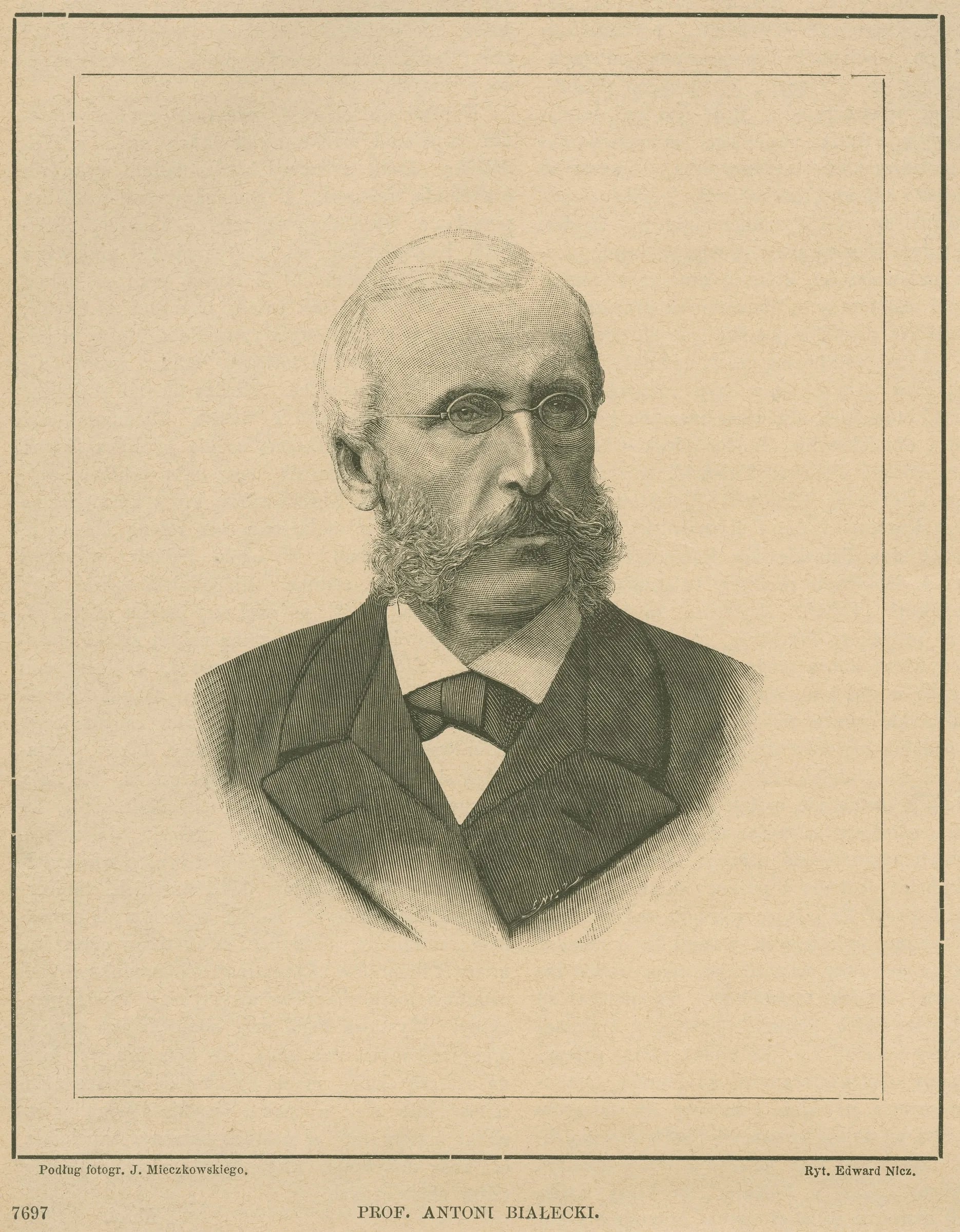 Portrait of Antoni Białecki (1836–1912) – memorial page