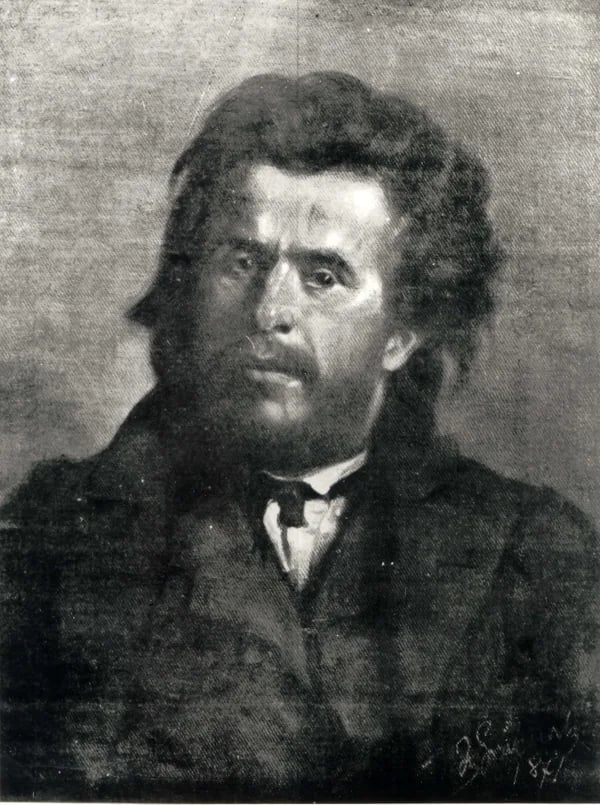 Porträt von Anton Kurzawa (1842–1898) – Gedenkseite
