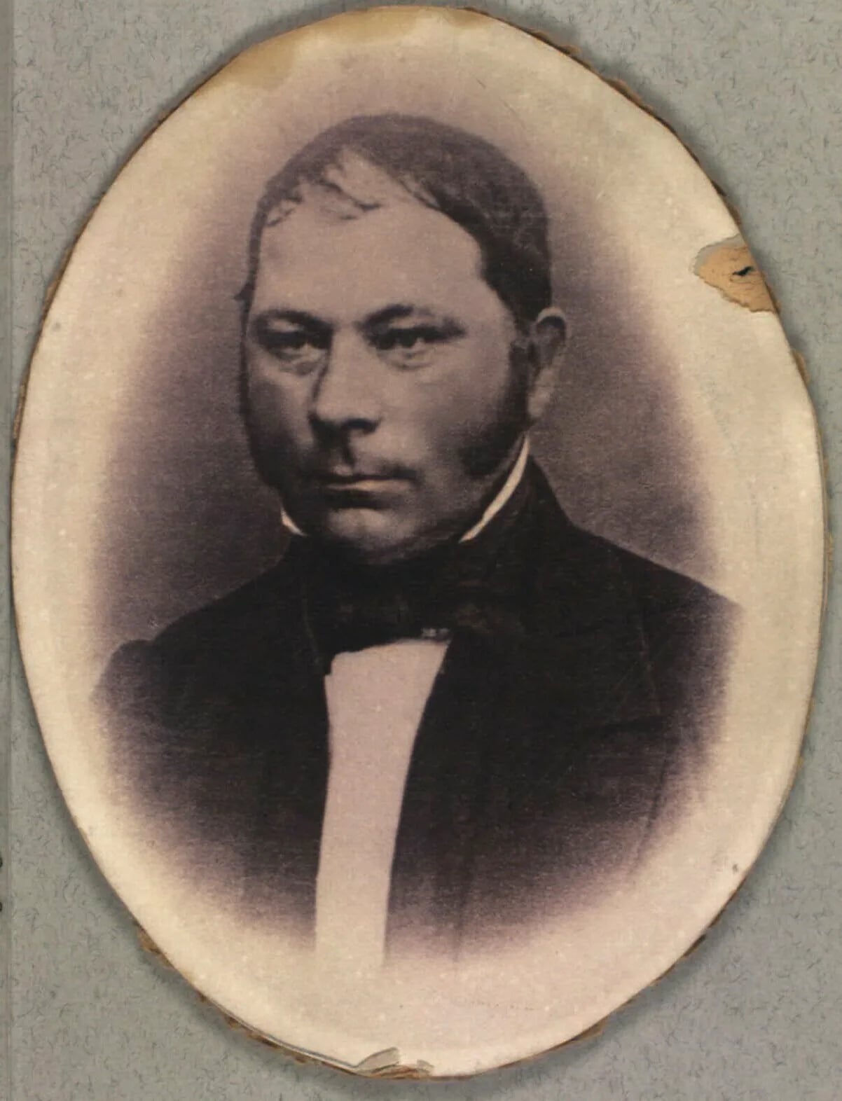 Portrait of N. Madsen (1813–1868) – memorial page