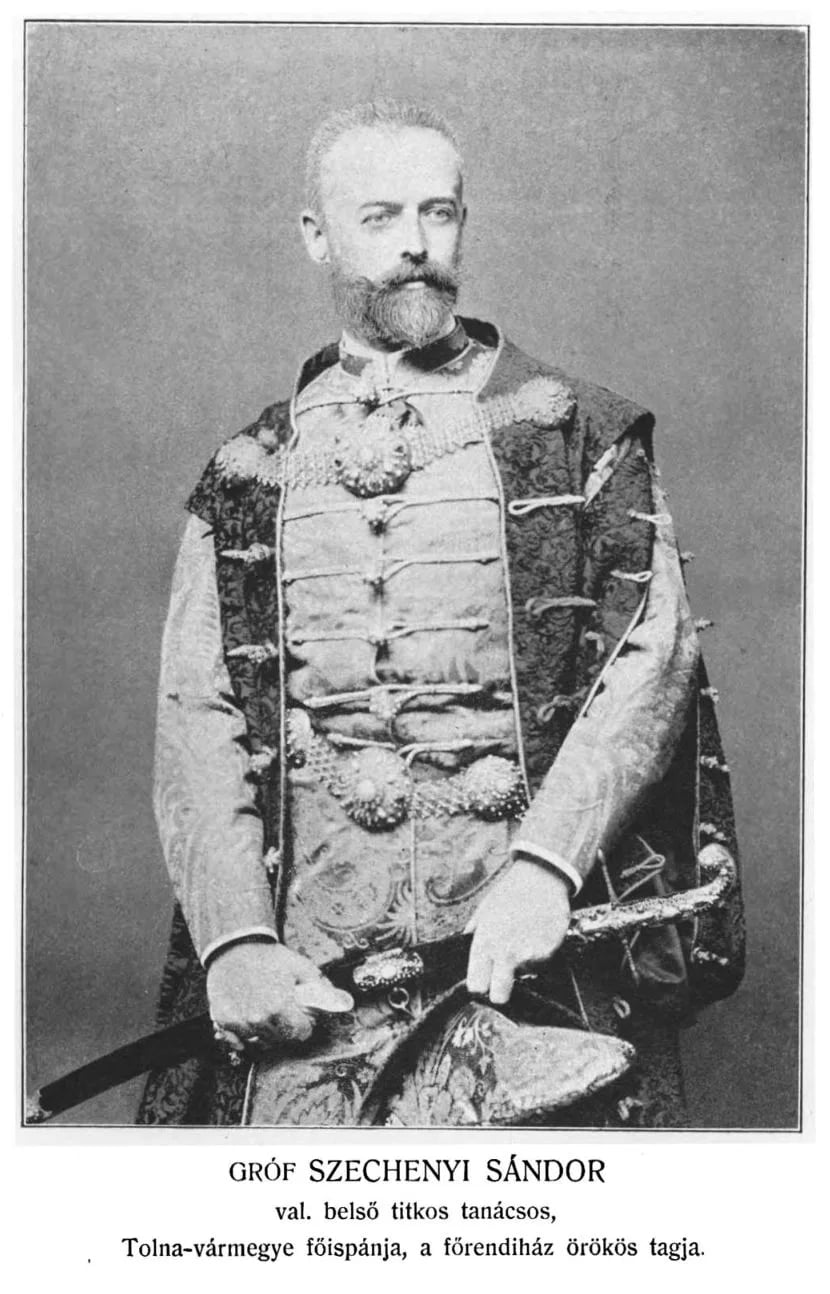 Portrait of Sándor Széchényi (1837–1913) – memorial page