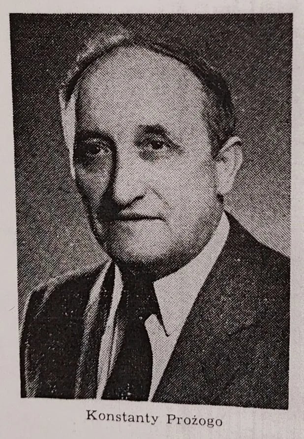 Portrait of Konstanty Prożogo (1922–2008) – memorial page