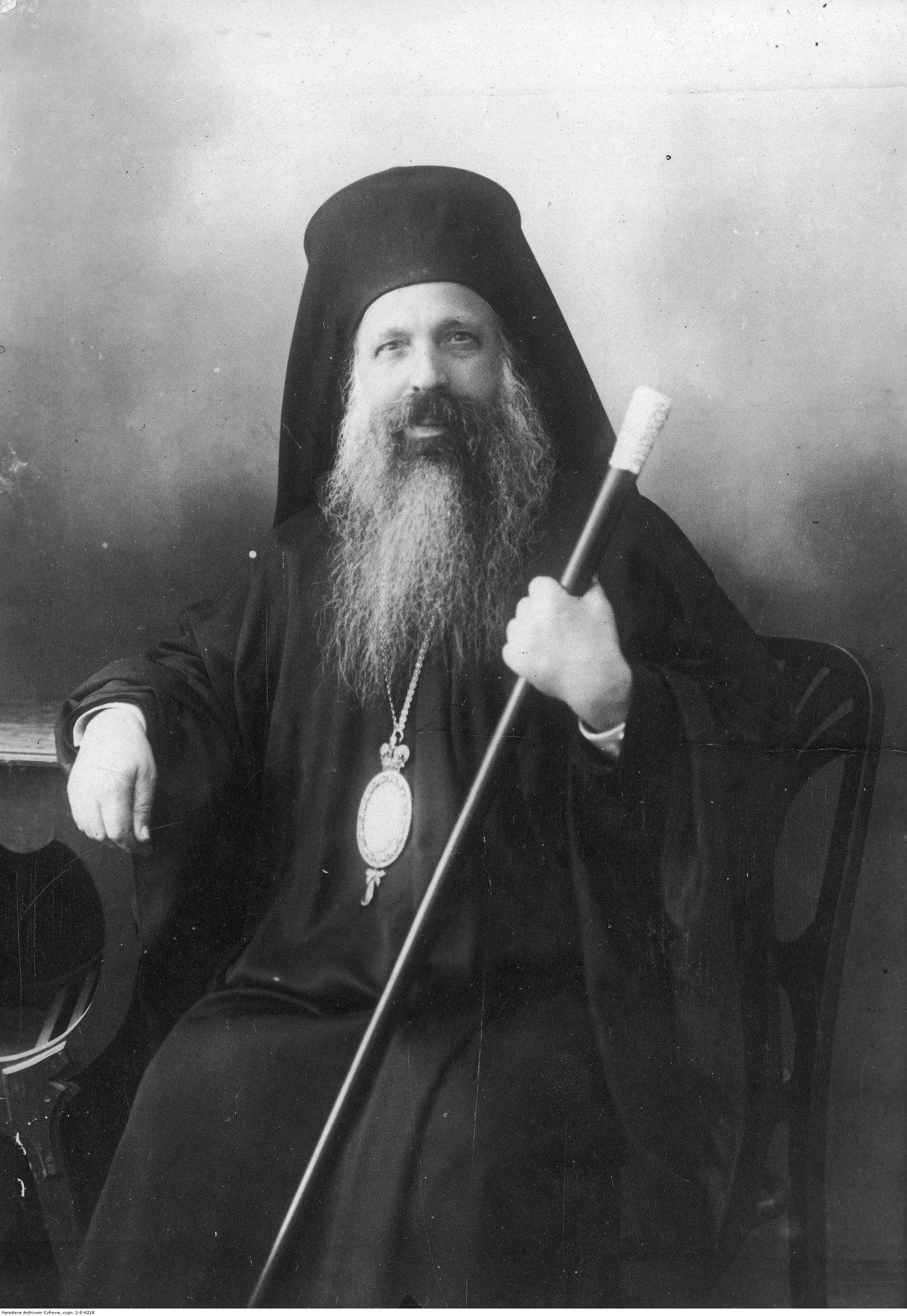 Portrait of Chrysostomos I von Athen (1868–1938) – memorial page