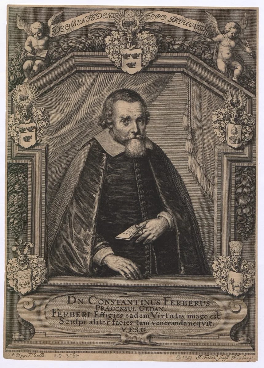 Portrait of Constantin Ferber (1580–1654) – memorial page