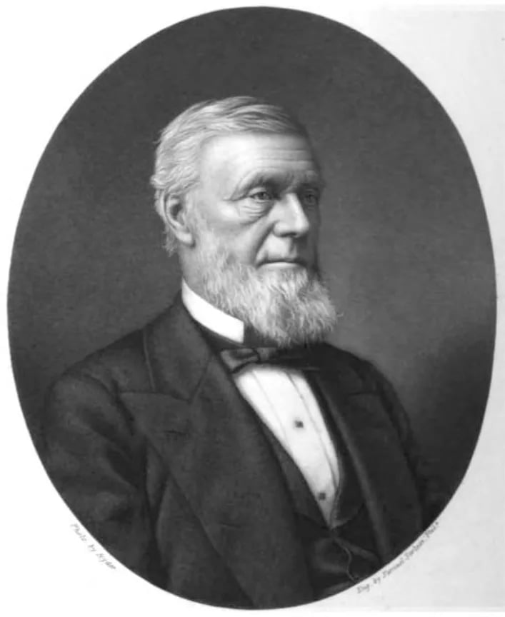 Portrait of Selah Chamberlain (1812–1890) – memorial page