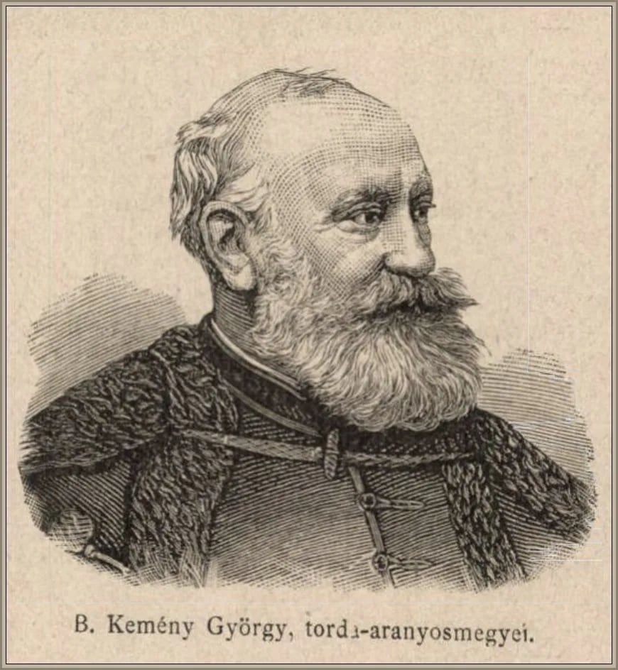 Portrait of György Kemény (1813–1896) – memorial page