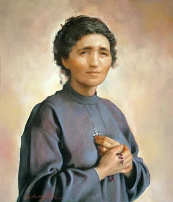 Porträt von Eurosia Fabris (1866–1932) – Gedenkseite