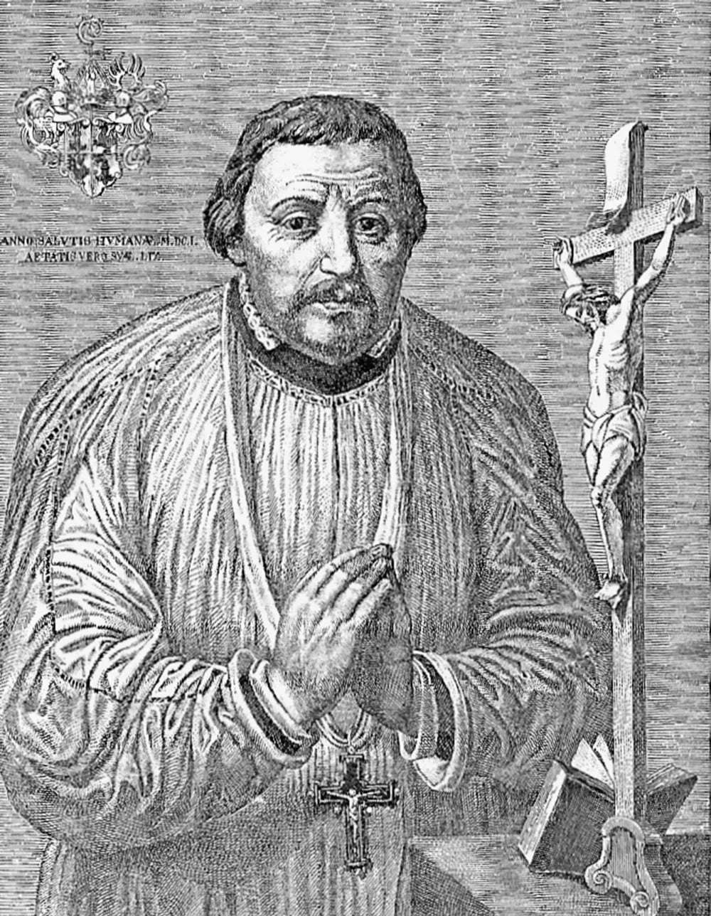 Porträt von Jakob Christoph Blarer von Wartensee (1542–1608) – Gedenkseite