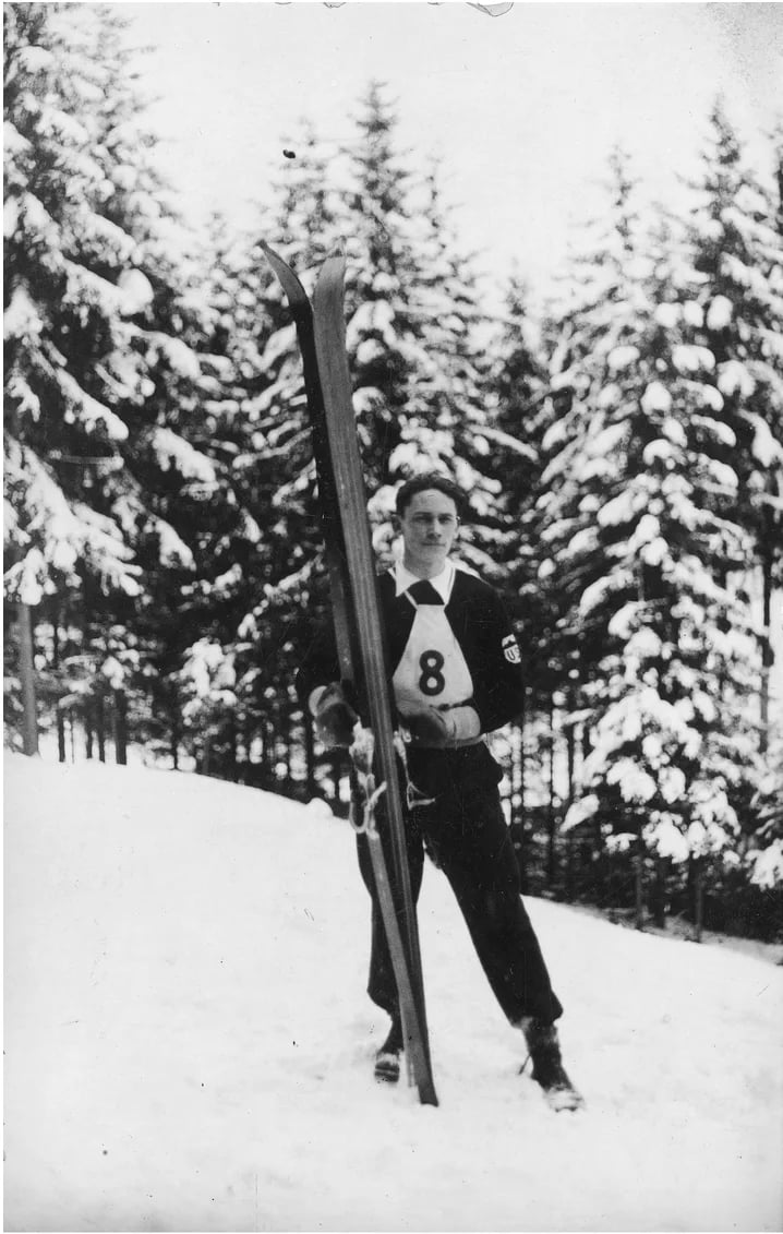 Porträt von Edgars Gruzītis (1912–1950) – Gedenkseite
