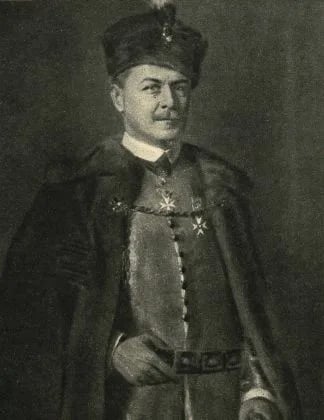 Porträt von Edward Mycielski (1865–1939) – Gedenkseite
