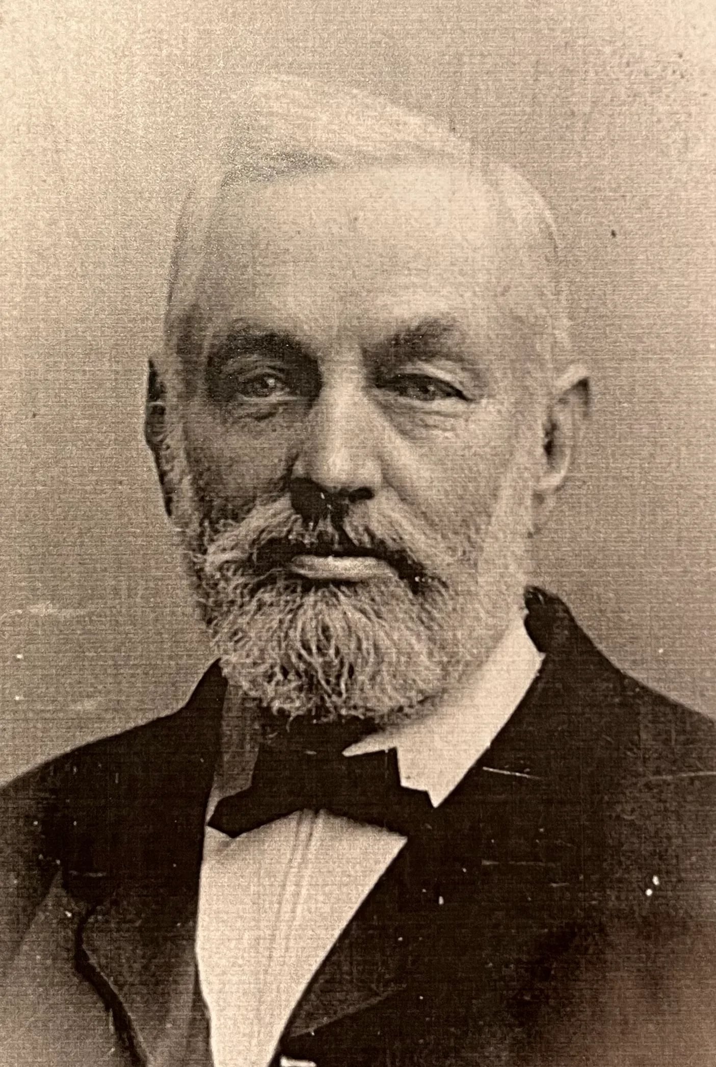 Porträt von S.P. Forssberg (1821–1907) – Gedenkseite