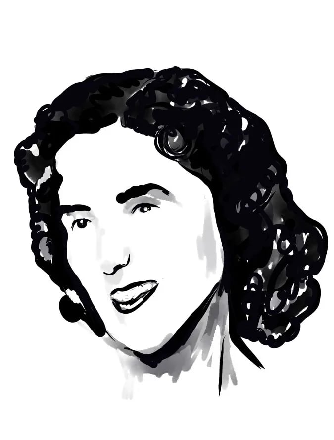 Portrait of Angelica Orue (1926–2025) – memorial page