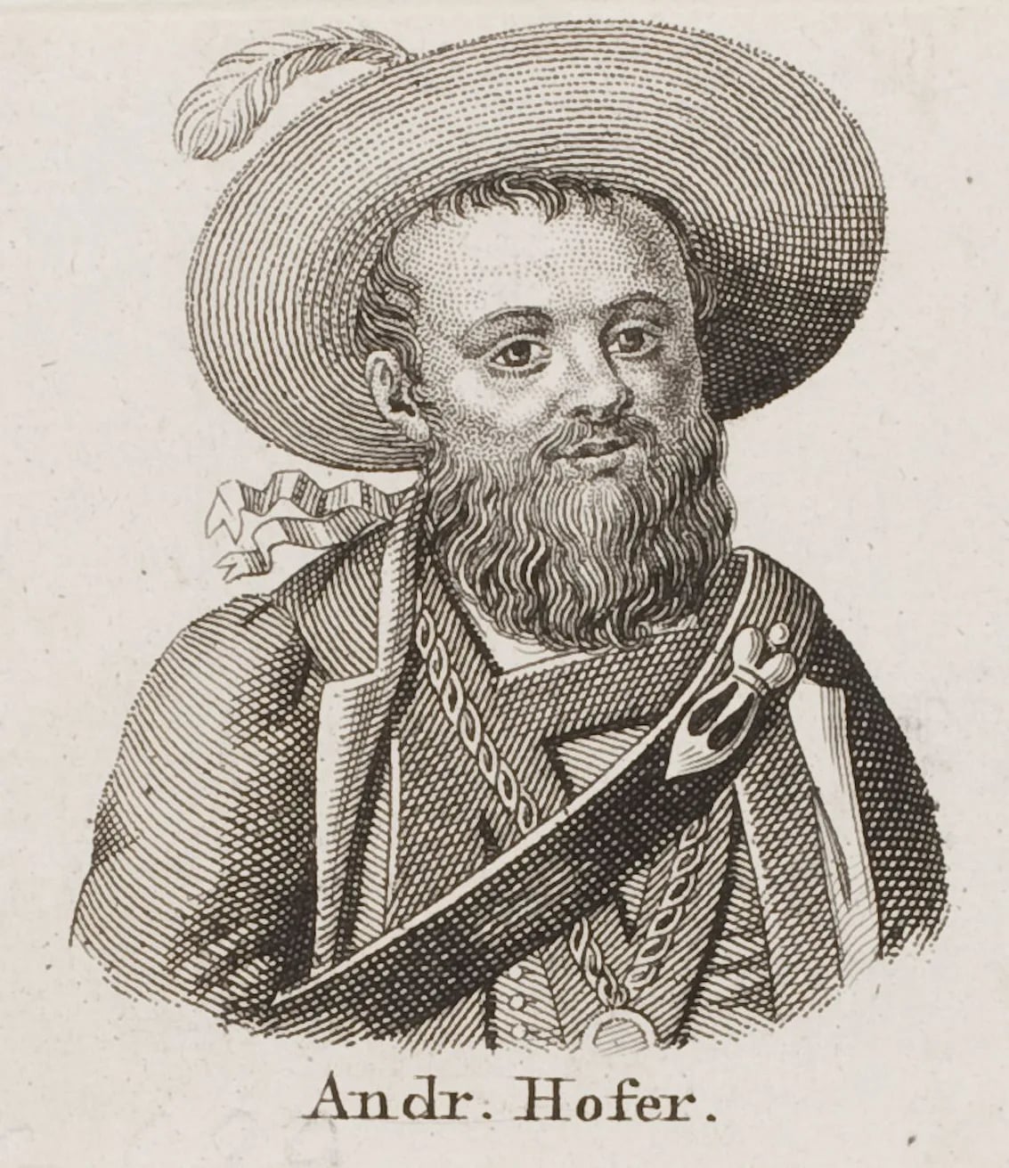 Portrait of Andreas Hofer (1767–1810) – memorial page