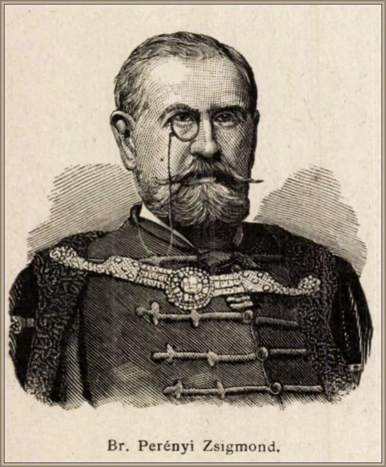 Porträt von Zsigmond Perényi (1843–1915) – Gedenkseite