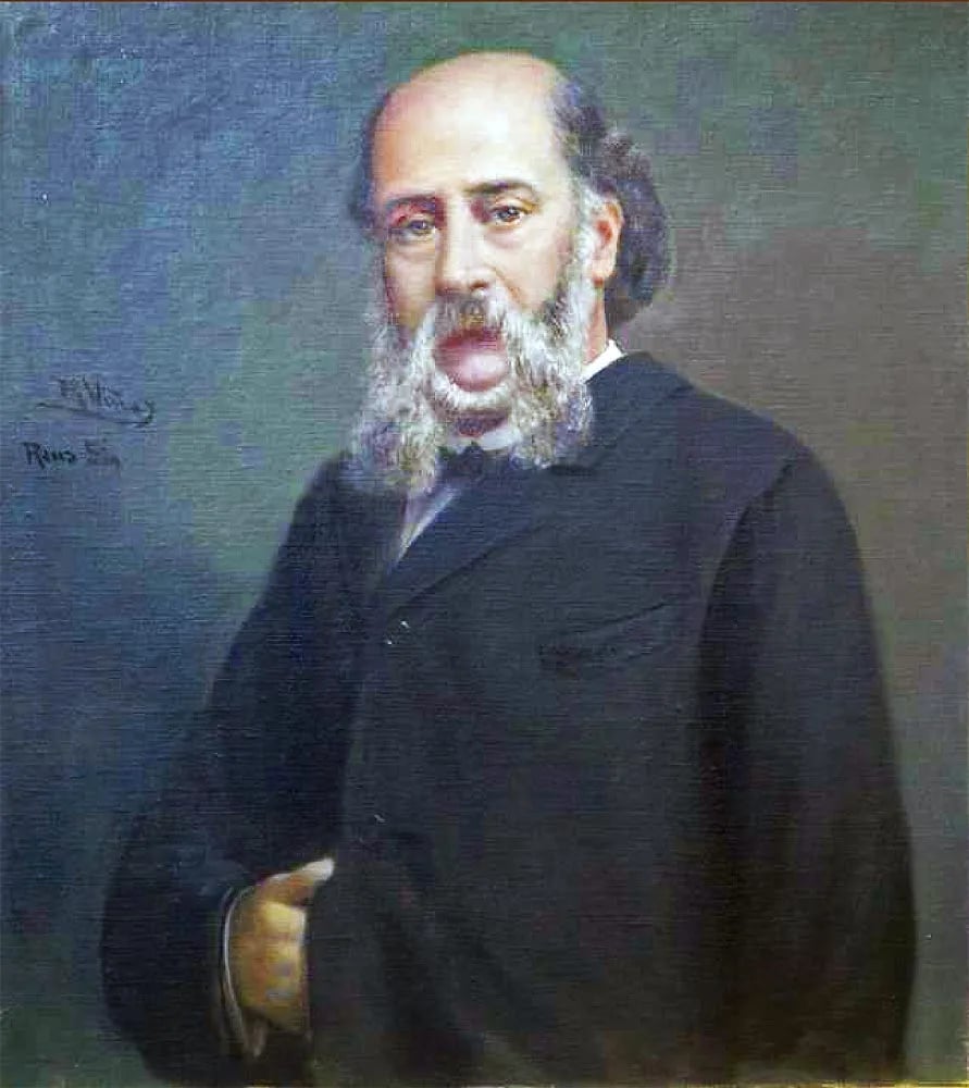 Portrait of Pedro Mata y Fontanet (1811–1877) – memorial page